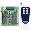 Einaus Radiocomando a 6 canali, 230 VAC, con telecomando, per garage, 10 A, 433 MHz