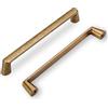 SYZOW 6 Pezzi Maniglia per mobili, maniglia per mobili antico, design vintage, maniglia per porta mobile antico 160mm in lega di zinco (Bronze)