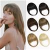 PARXITN Clip in Pony Capelli di Pony Extension di Capelli Umani Frangia Piatta Pony Capelli Umani Pezzi per Donne