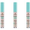 essence Skin Lovin' SENSITIVE CONCEALER, correttore, non ostruisce i pori, con aloe vera, senza profumo, alcool, siliconi, 10 Light, nude, pelle, vegano, senza oli, confezione da 3 (3 x 3,5 ml)