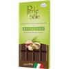 Perle di Sole - Tavoletta Cioccolato Fondente al Pistacchio, 100 gr. - Cioccolato Artigianale Extra Fondente - Delizia Made in Italy