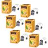 LONDON F&H COMPANY London Fruit® | Infuso Limone e Zenzero | Limone Zenzero e Tiglio Infuso in Bustine Singole Senza Caffeina - 6 x 20 Filtri (240 Gr) | Infuso Digestivo