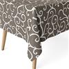 Martina Home Tovaglia resinata Loiret, rotonda, 140 cm, colore: lino