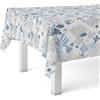 ECOMMERC3 | Tovaglia in tela cerata rettangolare dimensioni 240 x 140 cm - stile, durata e facile pulizia per il tuo tavolo - Tovaglia in tela cerata antimacchia e impermeabile - Reef Blu