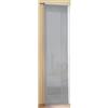 Gardinenbox Economica - Tenda a Pannello, Trasparente, Tinta Unita, con Accessori, 85589, Grau, 245 x 60 cm