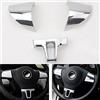 Baceyong Kit coprivolante in ABS cromato per V-W Golf 6 Polo Bora 2011 2012 H3