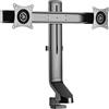 RICOO Supporto monitor scrivania TS3811 Girevole Inclinabile Schermi 17-27 (43-69 cm) Braccio schermo PC Staffa universale VESA 75 x 75 100 x 100