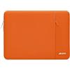 MOSISO 14 pollici Custodia Laptop, 14 pollici Borsa PC Compatibile con HP Lenovo Dell ASUS Acer, HP Stream, Dell Latitude, Lenovo IdeaPad, Poliestere Manica Verticale con Tasca, Arancio