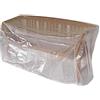 DEGAMO Telo protettivo per panca da giardino, 2 posti, 134 cm, PE trasparente