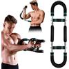 SINZONEu® Allenatore Braccia a U-3 Livelli Regolabili 30-50kg Attrezzatura Petto-Power Twister Portatile Casa- Allenamento Muscolare Completo-Blu-Nero