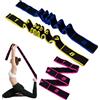 Lunza 3 Pezzi Elastico Fasce di Resistenza, Yoga Stretching Band, con 8 Fisso Loop, Yoga Elastico Pilates, Fasce Elastiche Fitness, per Pilates, Stretching, Fitness, Danza, Allenamento, Ginnastica