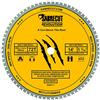 SabreCut 1 x SabreCut SCCSM355_72 355 mm 72 denti x 30 mm 25,4 mm 20 mm 16 mm foro multi-materiale metallo legno plastica lama per sega circolare compatibile con Bosch Dewalt Makita Milwaukee e molti altri