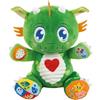 Clementoni Baby Dino Draghetto Birichino, Peluche Neonato 6+ Mesi, Gioco Prima Infanzia, Insegna Parole, Colori, Numeri e Forme, Stimola lo Sviluppo Multisensoriale, Lingua Italiana, 17963