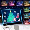 Lavagna Luminosa LED In Acrilico Per Bambini &ndash; Set Completo Con 7 Penne Colorate E Supporto, 30x20 Cm, Creativit&agrave; Senza Limiti