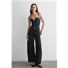 Intimissimi Body Ilenia In Microfibra Ultralight Nero