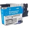 BROTHER Cartuccia ciano compatibile con Brother LC-527XLC ciano 2000 pagine