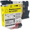BROTHER Cartuccia giallo compatibile con Brother LC-521Y giallo 500 pagine