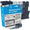 BROTHER Cartuccia ciano compatibile con Brother LC-521C ciano 500 pagine