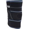 SANICO Ginocchiera Ortopedica - Supporto per Ginocchio con Leggera Compressione - Tutore Ginocchio Ortopedico in Neoprene, Protegge e Favorisce la Circolazione Sanguigna, Traspirante - 55x0,3x25cm