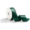 AOKSUNOVA Nastro di Raso 38 mm X 23 m Nastro Regalo, Nastro Decorativo per Matrimoni, Confezioni Regalo, Nastri per Artigianato, Verde Abete