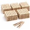 craftily 50 mollette da bucato da 7 cm - grandi - mollette in legno in vero legno - mollette in legno & artigianato & mollette - appendere la biancheria