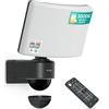 Oktaplex lighting Oktaplex Cali faro LED da esterno con sensore 26 W antracite | con telecomando, funzione Master, luce continua, orientabile, IP65, 3000 K bianco caldo, 2900 lm, 26 W, antracite