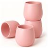 Goodwei Set di tazze da tè in ceramica giapponesi - 4 pezzi, forma arrotondata, elegante e moderna, tazze da tè per tè, latte matcha, succhi e altro ancora, 200 ml