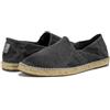 Natural World Eco - 325E Men's Espadrilles - Organic Cotton - 100% EcoFriendly - Black Color