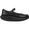 MBT Sirima 8 Scarpe da donna stile ballerina. Scarpe da passeggio anatomiche e confortevoli. Scarpe fisiologiche di comfort e stabilità con suola rocker. Scarpe casual slip-on. Colore nero.