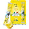 Perle di Sole - Positano Lemon Juice in Stick, 14 Astucci da 20 ml - Vero Succo di Limone Costa d'Amalfi I.G.P. 100% Italiano - Pratico e Naturale, Made in Italy
