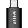 Baseus ZJJQ000001 Adattatore mini OTG serie Ingenuity da tipo C a USB-A 3.1, nero