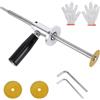 Penitue Tagliatubi PVC Interni, Set Utensili Tagliatubi con Design Taglio Interno Calibro Profondità Taglio Regolabile 17,78cm Utensili Idraulici per Tubi 3,81-20,32cm Trapani Avvitatori Percussione