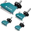 LIBRATON Pinza Stringitubo, 4 Pezzi Pinza per Tubi Flessibili per Autoveicoli, Pinze per Tubo Carburante e Freno Morsetto per Radiatore per Linee Fluido e Gas - 10MM, 13MM, 25MM, 45MM