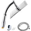 ALEOHALTER Soffione doccia a pioggia in acciaio inox da 20,3 cm, soffione doccia ad alta pressione, soffione quadrato fisso a pioggia per la massima esperienza di doccia (dimensioni: 20,3 cm)