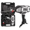 Risegun 200A DC Saldatrice Elettrico Portatile, IGBT Inverter con Display LCD Digitale - Saldatrice ad Arco per Auto, Fai da Te, Lamiere, Compatibile Elettrodi 1.6-3.2mm