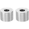PATIKIL Distanziatori Acciaio Inox M6, 2Pz Distanziatore Metallo Acciaio Inox Distanziatore per Viti Tonde 6,2 Mm Id x 16 Mm Od x 12 Mm L per Bulloni 1/4 o M6