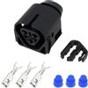 EMSea Spina di riparazione bobina di accensione a 3 poli 12521437985 compatibile con BMW Serie 1 2 3 Mini 12138647689