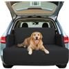HNCY Telo Auto per Cani con Protezione Laterale,Telo Macchina per Cani, Protezione Bagagliaio Auto per Cani Universale per A uto, Oxford, SUV e Camion, antiscivolo impermeabile, 165 x 104cm