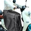Vegena Grembiule universale per scooter, tappetino per gambe, protezione antivento, impermeabile e resistente al freddo, nero