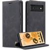 Monweicz Cover Compatibile con Google Pixel 6 Pro, Custodia Portafoglio con Slot per Scheda, Protezione Completa Premium in Pelle PU, Flip Libro Magnetica Google Pixel 6 Pro, Nero