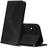 ZONNAVI Cover per Samsung Galaxy A10 / Galaxy M10, Flip Custodia Pelle PU con [Slot Cart] [Supporto Stand] [Magnetica], Cover a Libro Portafoglio per Samsung Galaxy A10 / Galaxy M10 (Nero)