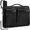 ZINZ Custodia Protettiva a 360° per Laptop 17-17,3 Sleeve, Borsa da Computer Impermeabile e Antiuurto con Cinghie e Tasche Multiple per la Maggior Parte dei Notebook da 17-17,3,B01K03