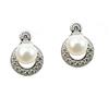 Orphelia ZO-5183 - Orecchini pendenti, da donna, in argento Sterling 925, con zirconi, colore: bianco