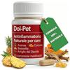 CS pets Dol-Pet Antinfiammatorio Naturale per Cani e Gatti Compresse Masticabili con Boswellia Serrata, Curcuma e Artiglio del Diavolo Dolori Articolari, Muscolari e Mobilità Gusto Carne