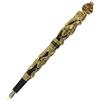 Abcsea Penna Stilografica Serpente Cobra Tridimensionale Modello Raccolta Penna - oro argento