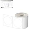 xutong Etichette rotonde per stampante termica compatibile con Phomemo M110, M120, M200, M220, M221, etichette termiche autoadesive rotonde, 50 x 50 mm, azienda, casa, ufficio, etichette 140 fogli