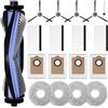 Fixbetter Kit di accessori di ricambio per LEFANT M3/M3 Max/M3 Gen2/M3 Ultra Aspirapolvere, 1 spazzola principale, 4 filtri, 4 panni, 4 spazzole laterali, 4 sacchetti per la polvere, 1 spazzola per la pulizia