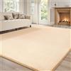 Sour Lemon Tappeto morbido per soggiorno,160x230cm tappeto liscio in pelliccia di coniglio,pelo corto,antiscivolo, moderno tappeto antiscivolo per camera da letto, lussuosa decorazione per la stanza