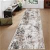 Homcomodar Moderno Passatoia Tappeto Corridoio Marrón Tappeti 60x240cm Cucina Antiscivolo Lavabile in Lavatrice Tapette Camera da Letto Pelo Lungo