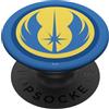 Star Wars Jedi Symbol Yellow Blue PopSockets PopGrip Intercambiabile